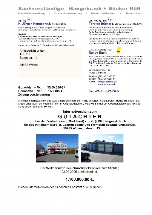 Textseite — Gewerbeeinheit (z.B. Laden, Büro) in Witten