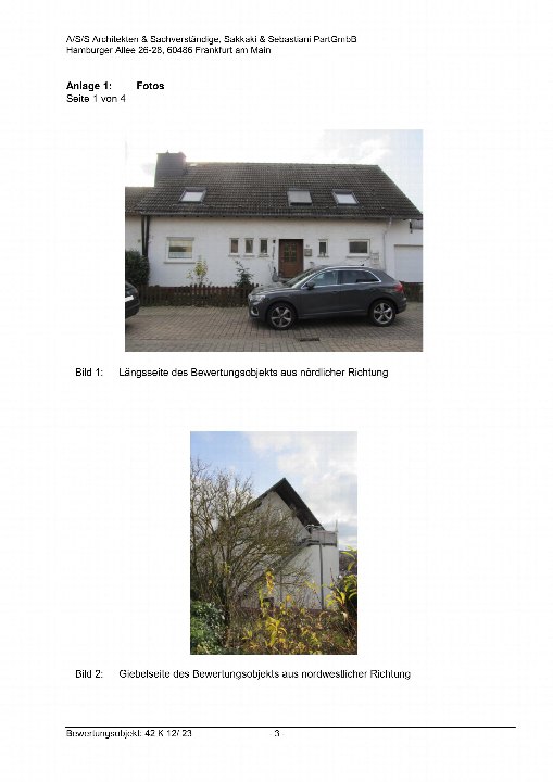 Textseite — Einfamilienhaus in Hünstetten
