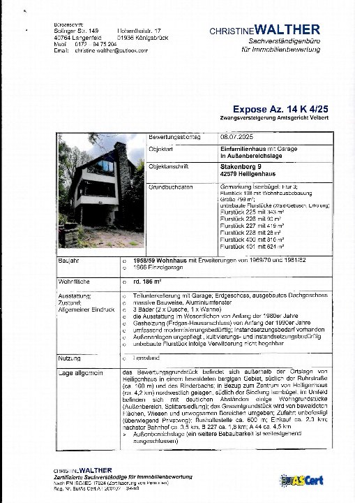 Textseite — Einfamilienhaus in Langenfeld