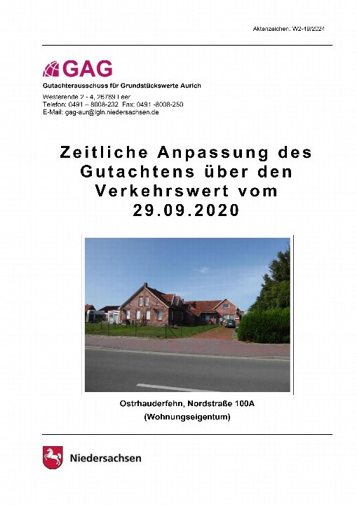 Textseite — Eigentumswohnung in Ostrhauderfehn- Holtermoor