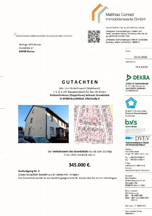 Textseite — Einfamilienhaus in Bruchköbel