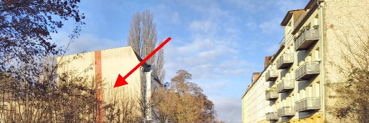 Seitenansicht — Unbebautes Grundstück in Berlin, Pestalozzistraße 4