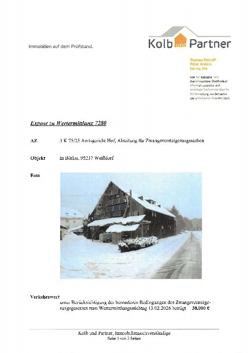 Textseite — Garage in Seulbitz