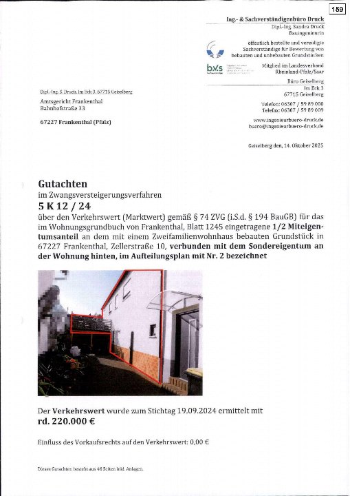 Textseite — Zweifamilienhaus in Frankenthal (Pfalz)