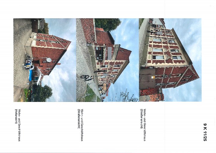 Textseite — Wohn-/Geschäftshaus in Oranienbaum