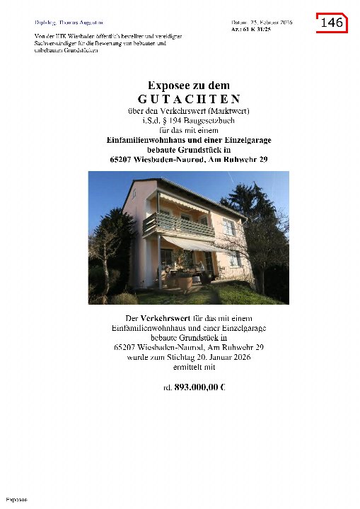 Textseite — Einfamilienhaus in Wiesbaden