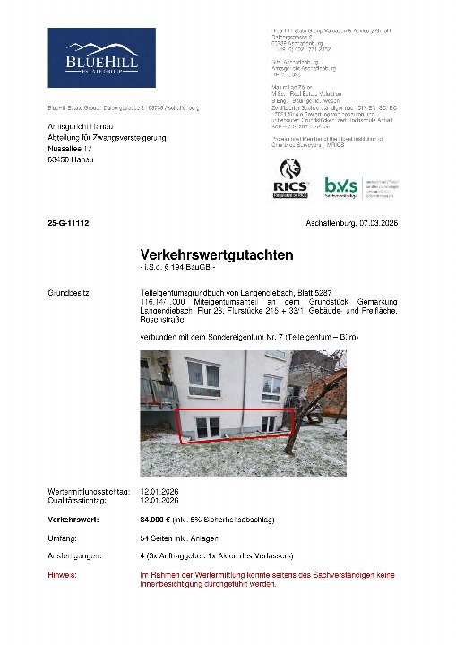 Textseite — Sonstiges Teileigentum (z.B. Keller, Hobbyraum) in Erlensee