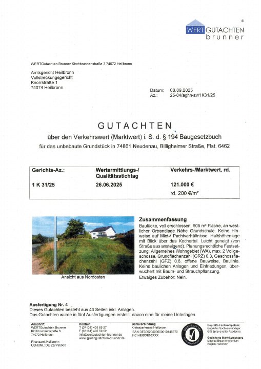 Textseite — Immobilie in Neudenau