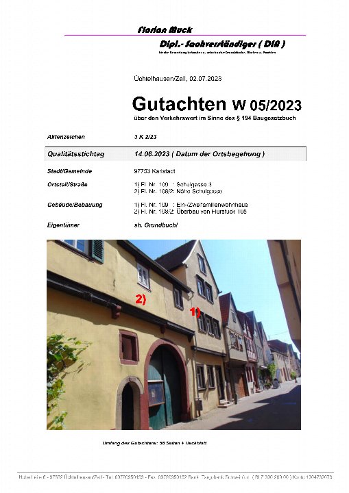 Textseite — Grundstück in Karlstadt