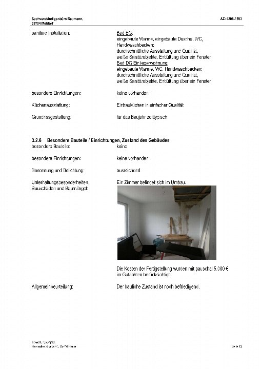 Textseite — Immobilie in Heide