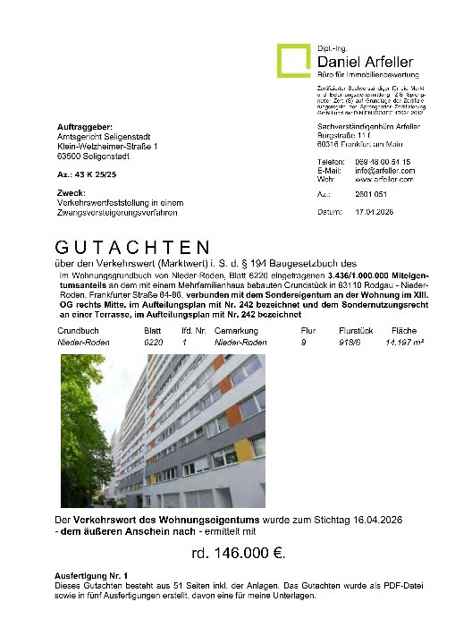 Textseite — Eigentumswohnung in verbunden mit dem Sondereigentum an der Wohnung