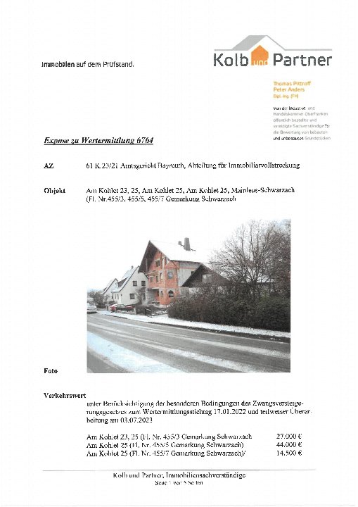 Textseite — Mehrfamilienhaus in Schwarzach