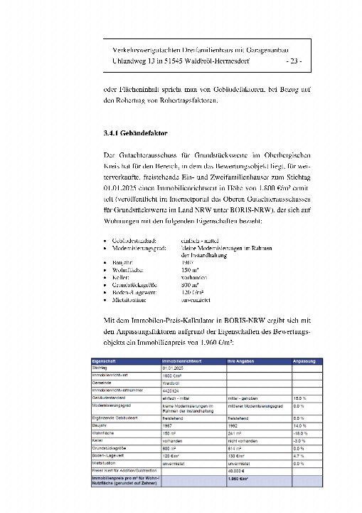 Textseite — Mehrfamilienhaus in Waldbröl