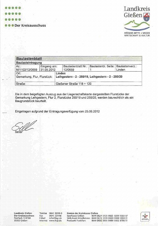 Textseite — Eigentumswohnung in Linden