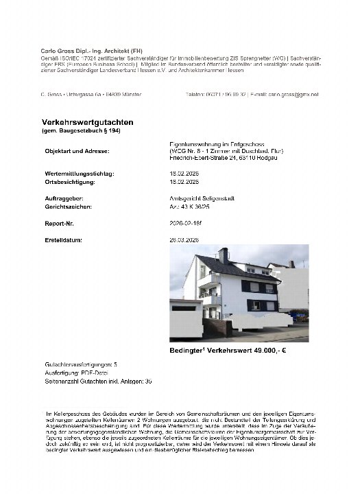 Textseite — Eigentumswohnung in Rodgau-Weiskirchen