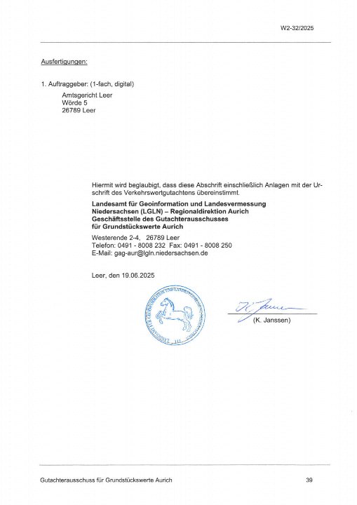 Textseite — Eigentumswohnung in Detern