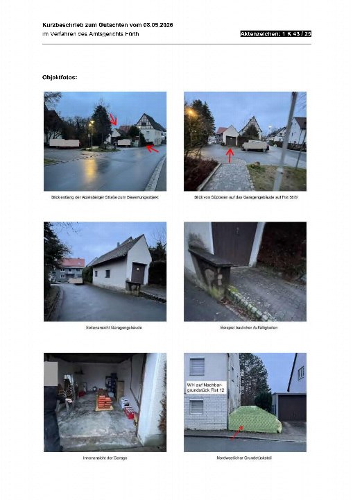 Textseite — Garage in Marloffstein