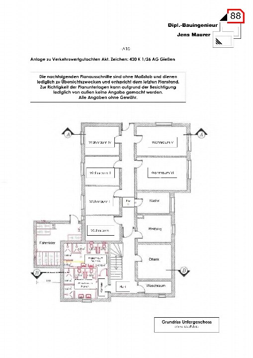 Textseite — Wohn-/Geschäftshaus in Reiskirchen