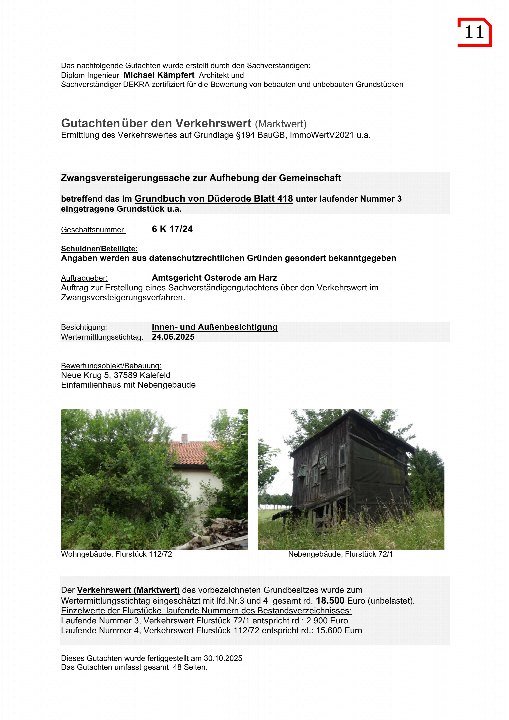 Textseite — Sonstiges in Kalefeld