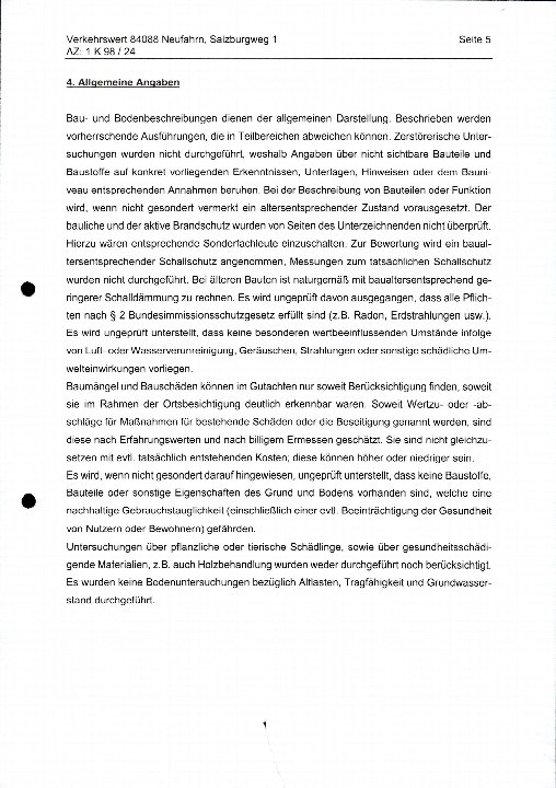 Textseite — Wohn-/Geschäftshaus in Neufahrn