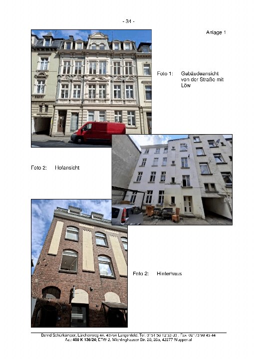 Textseite — Eigentumswohnung in Wuppertal
