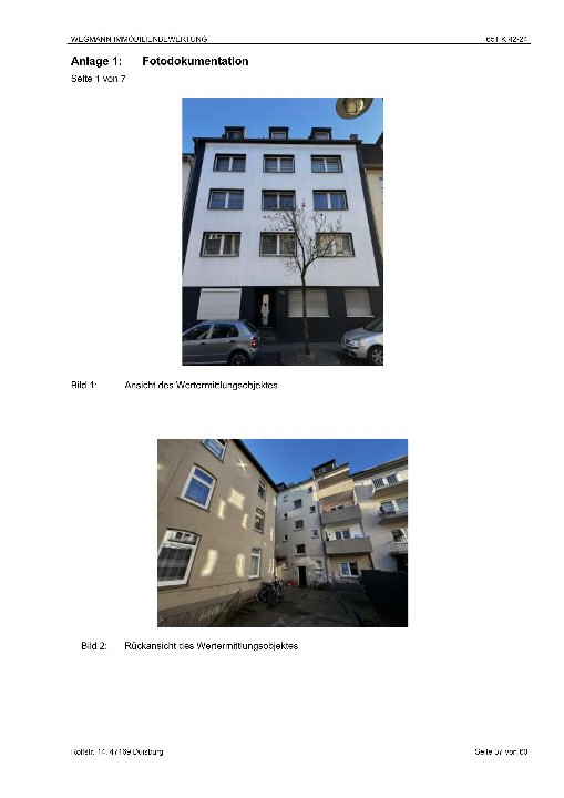Textseite — Mehrfamilienhaus in Hamborn