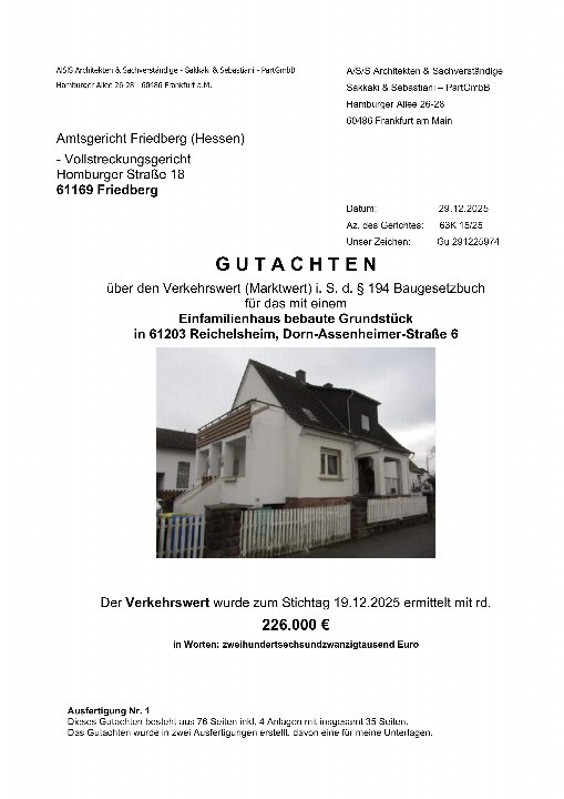 Textseite — Einfamilienhaus in Reichelsheim