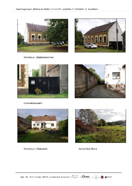 Textseite — Einfamilienhaus in Luckaitztal