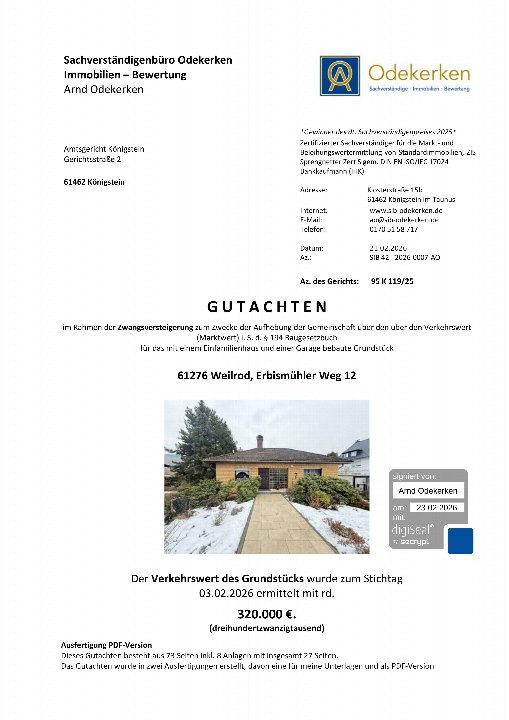 Textseite — Einfamilienhaus in Königstein/Ts