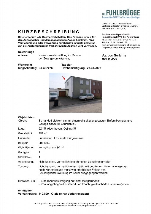 Textseite — Doppelhaushälfte in Aldenhoven