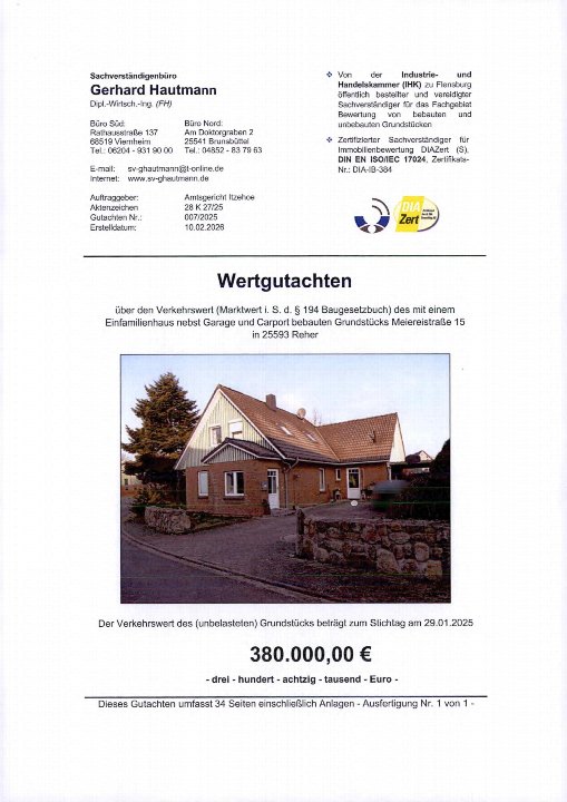 Textseite — Immobilie in Reher