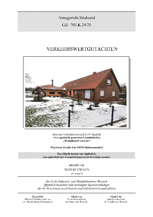 Textseite — Unbekannt in Dettmannsdorf