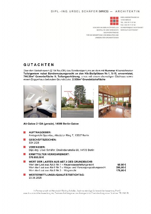 Textseite — Sonstiges Teileigentum (z.B. Keller, Hobbyraum) in Berlin