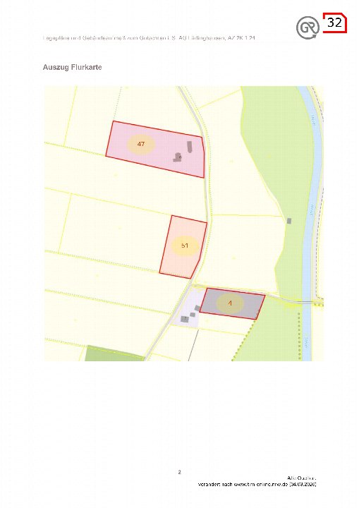 Textseite — Land- und forstwirtschaftlich genutztes Grundstück in Lüdinghausen