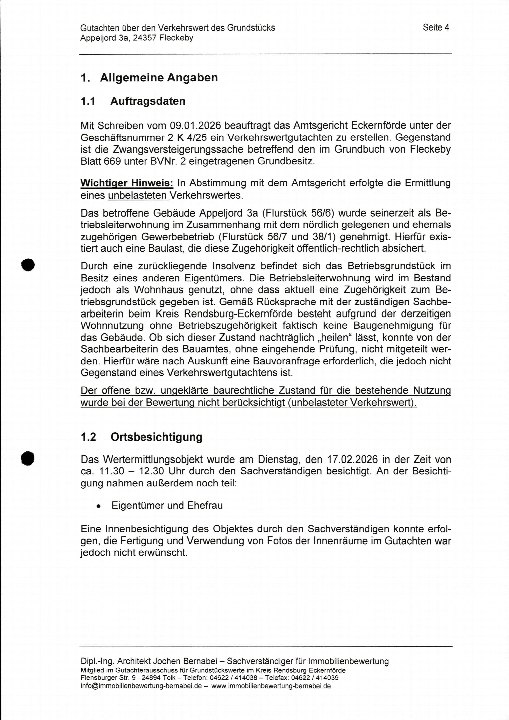 Textseite — Unbekannt in Fleckeby
