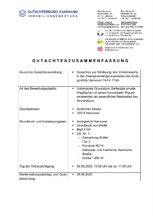 Textseite — Unbekannt in Hannover