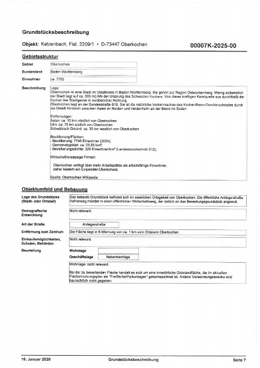Textseite — Immobilie in Oberkochen