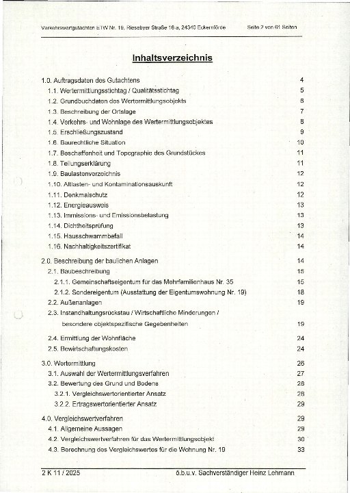 Textseite — Eigentumswohnung in Eckernförde
