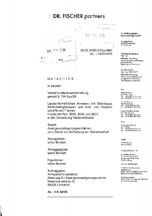 Textseite — Immobilie in Niederviehbach