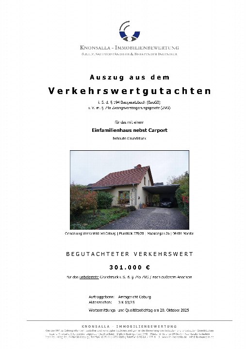 Textseite — Einfamilienhaus in Meeder