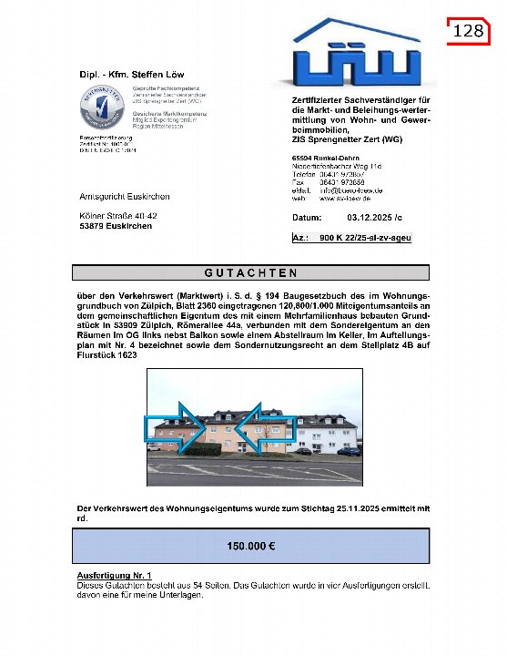 Textseite — Eigentumswohnung in Zülpich