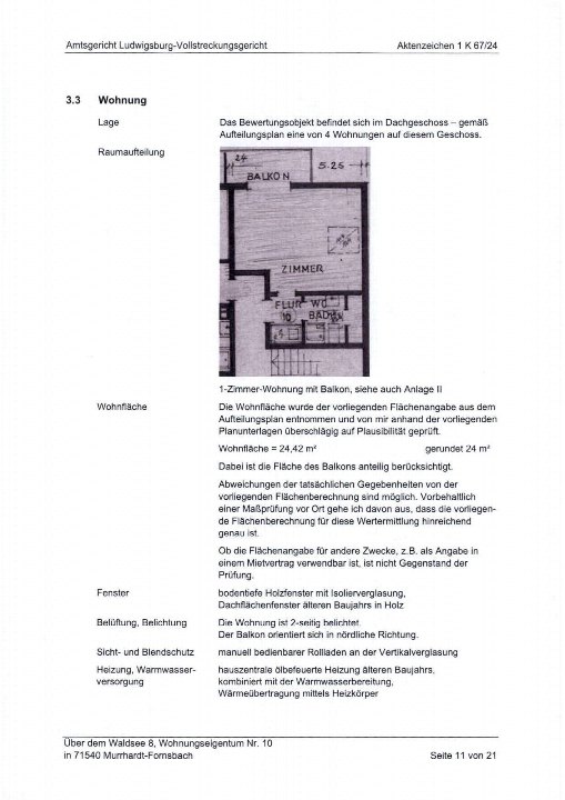 Textseite — Immobilie in Murrhardt-Fornsbach