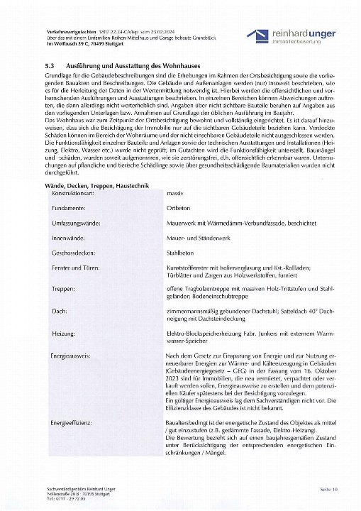Textseite — Immobilie in Stuttgart-Weilimdorf