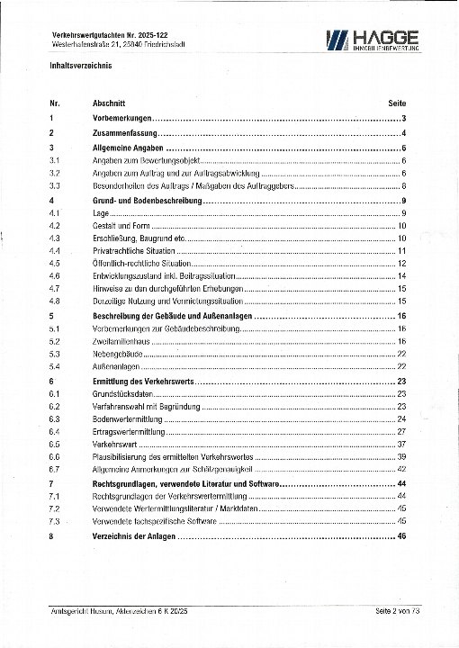 Textseite — Zweifamilienhaus in Friedrichstadt