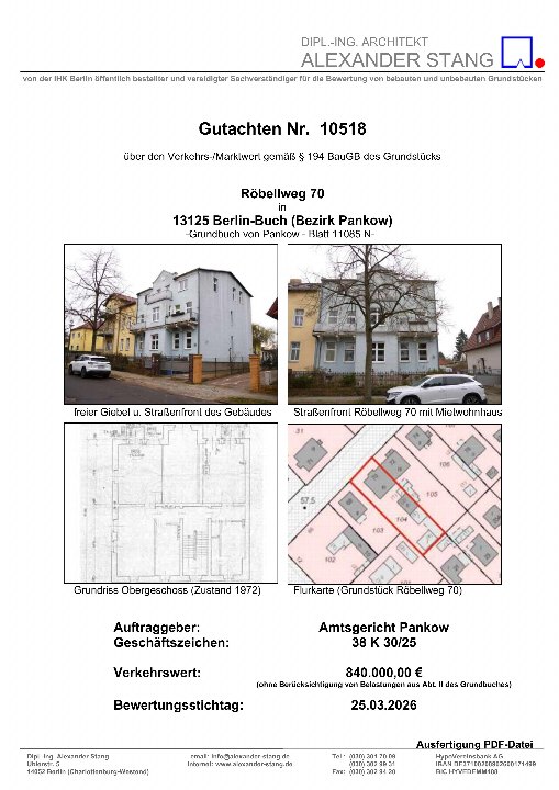 Textseite — Mehrfamilienhaus in Berlin