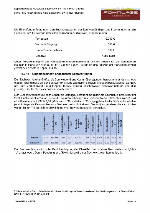 Textseite — Kfz-Stellplatz in Buchloe