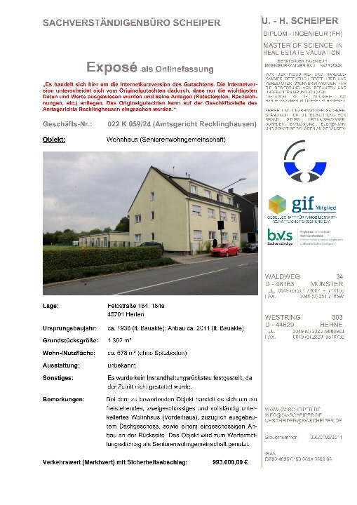 Textseite — Unbekannt in Herten