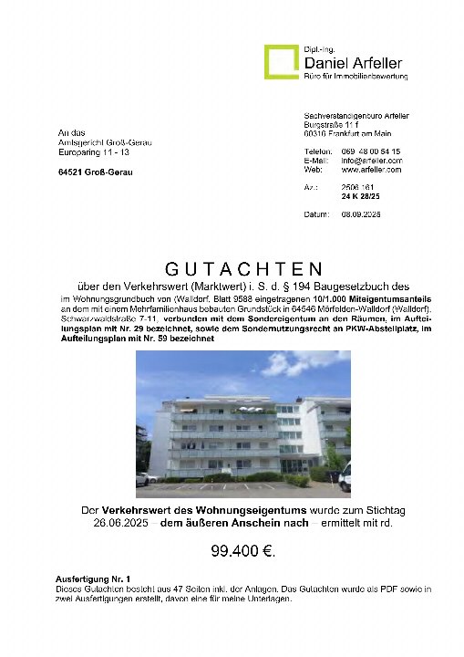 Textseite — Eigentumswohnung in Groß-Gerau