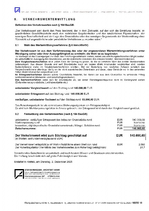 Textseite — Eigentumswohnung in Tönisvorst