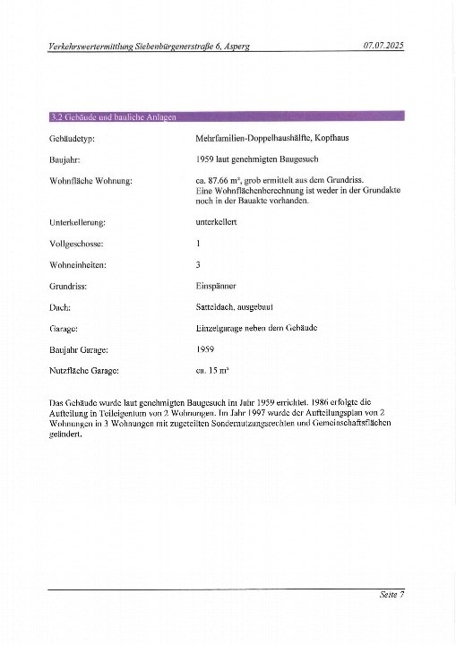 Textseite — Doppelhaushälfte in Asperg